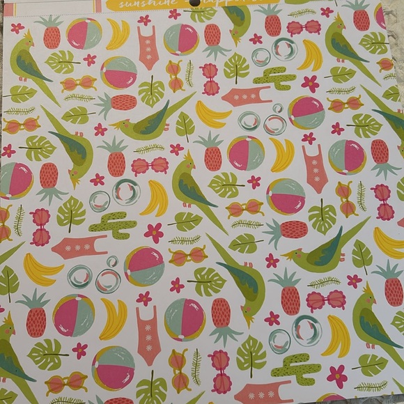 Like New Dear Lizzy Happy Place 12x12 scrapbook paper pad 47 pages - Picture 7 of 16